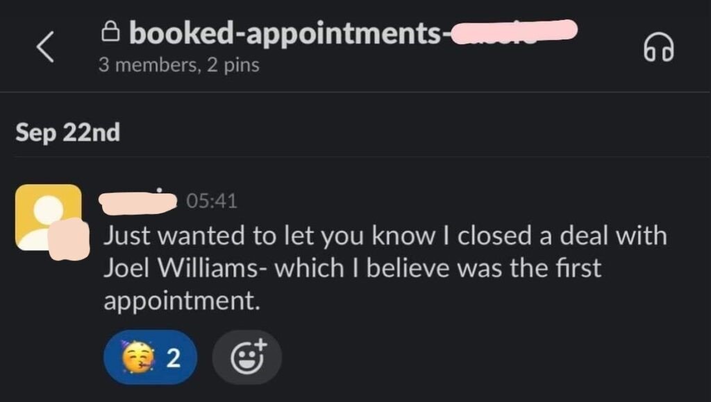 organic appointments